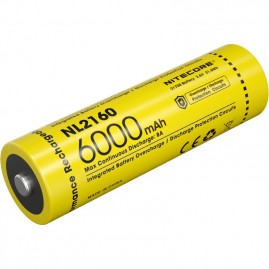 Аккумулятор NITECORE NL2160 21700 3.6v 6000mAh 21,6 Втч